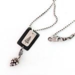 Silver Pine Cone Pendant