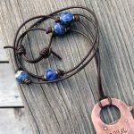 True Blue Hound Pendant cord