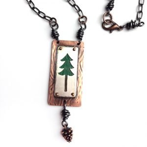 Pine Tree necklace