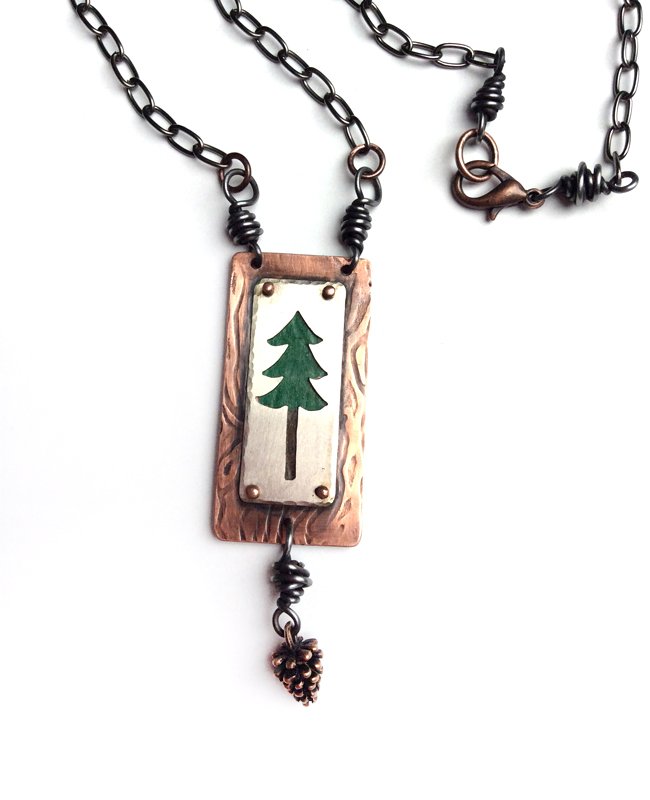 Pine Tree necklace